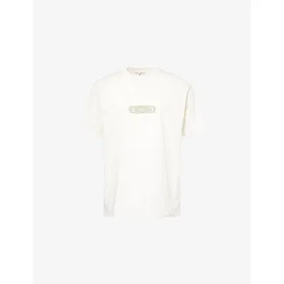 Carhartt Mens Wax 3 One 3 Graphic-print Cotton T-shirt In White