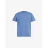 Carhartt Mens Blue Iris American Script Short-sleeve Cotton-jersey T-shirt Xxl In Multi