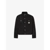 Carhartt Black Helston Denim Jacket In Black