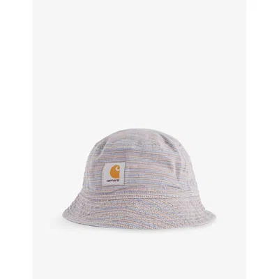 Carhartt Mens Gellar Stripe, Multi Gellar Striped Cotton Bucket Hat