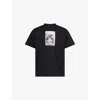 Carhartt Ip Mens No Play Crewneck Cotton-jersey T-shirt Black In Black