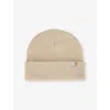 Carhartt Ip Mens Wall Stratus Hat Low Knitted Beanie In Wall