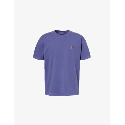 Carhartt Mens Aura Vista Short-sleeve Cotton-jersey T-shirt