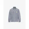 Carhartt Man Shirt Emerald Green Size Xl Organic Cotton In Blue