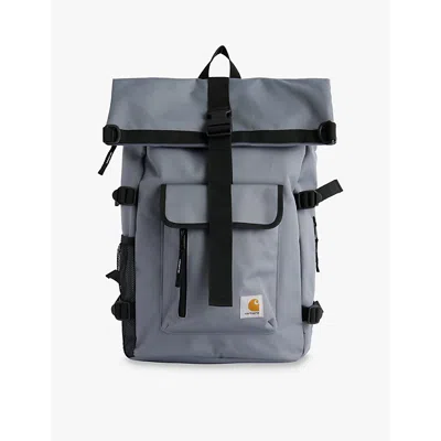 Carhartt Mens Dove Grey Philis Recycled-polyester Backpack