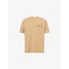 Carhartt Mens Dusty H Brown Arcan Crewneck Cotton-jersey T-shirt In Neutral