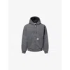 Carhartt Mens Graphite Og Active Hooded Cotton Jacket In Gray