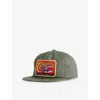 Carhartt Mens  Wip Sardinas Marlin Adjustable Cotton Cap In Gray