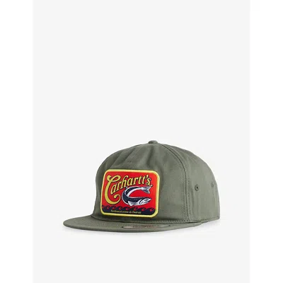 Carhartt Mens  Wip Sardinas Marlin Adjustable Cotton Cap In Gray