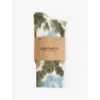 Carhartt Cusco Ribbed Ankle Socks Tie Dye In Green