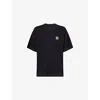 Carhartt Mens  Wip X Nicholas Daley Poster Cotton-jersey T-shirt Nd Black In Black
