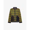 Carhartt Mens Nd Tartan Print  Wip X Nicholas Daley Modular Cotton Jacket In Multi