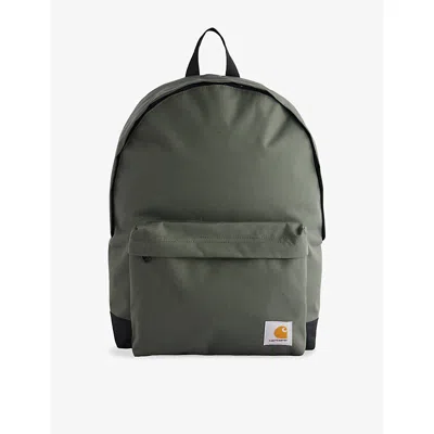 Carhartt Mens Opuntia Jake Branded Canvas Backpack In Green