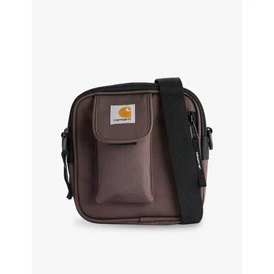 Carhartt Mens Shale Essentials Small Woven Cross-body Bag In Gray
