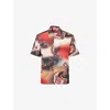 Carhartt Mens Solar Chrome Short-sleeves Woven Shirt In Multi