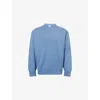 Carhartt Mens Sorrent Hudson Relaxed-fit Cotton-jersey Sweatshirt In Blue