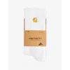 Carhartt Chase Socks In White / Gold