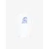 Carhartt Mens White Unit Printed Cotton-jersey T-shirt Xl In White