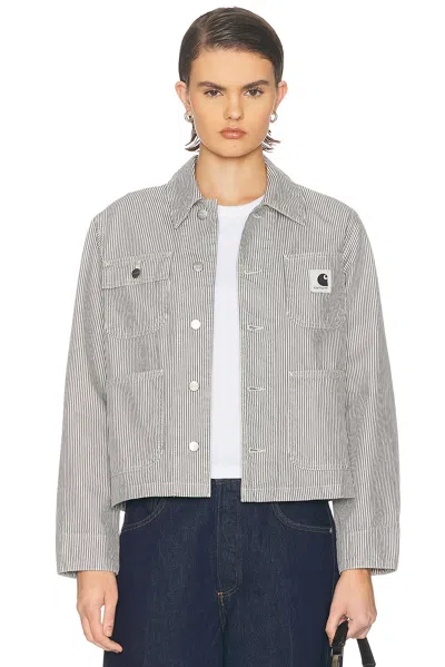 Carhartt Mercer Chore Coat In Black