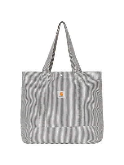 Carhartt Mercer Striped Tote Bag In Blue