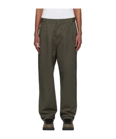 Carhartt Khaki Merrick Trousers In 96406 Mirage