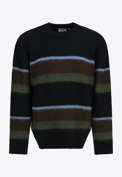 Carhartt Merton Alpaca Striped Sweater In Multi