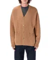 Carhartt Merton Knitted Cardigan In Brown