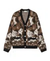 Carhartt Cardigan Merton Wild Dog Jacquard In Brown