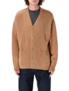 Carhartt Merton Knitted Cardigan In Peanuts