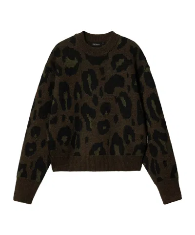 Carhartt Merton Sweater In Brown