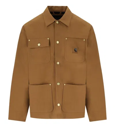 CARHARTT MICHIGAN ARTIFICIAL SUEDE HAMILTON BROWN COAT