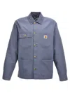 Carhartt Michigan Coat Dearborn Canvas In Blue