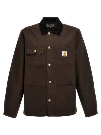 Carhartt Michigan Jacket In Brown