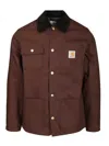 Carhartt Work In Progress Michigan Water Repellent Coat In Brown