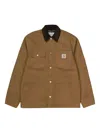 Carhartt Michigan Corduroy-collar Jacket In Brown