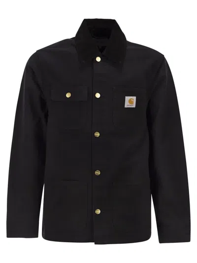 Carhartt Wip Organic Cotton Jacket In Black