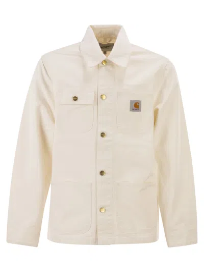 Carhartt Michigan - Cotton Jacket In Neutral
