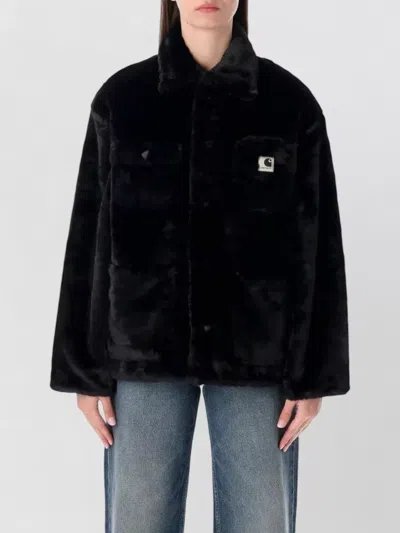 Carhartt Michigan Faux Fur Utility Coat Women In Black