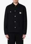Carhartt Long Sleeve Casual Jacket In Black
