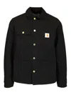 Carhartt Long Sleeve Jacket With Chest And Front Pockets In Blue