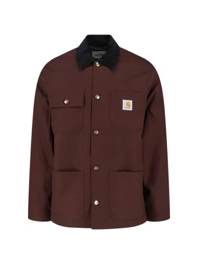 Carhartt Michigan Jacket In Brown