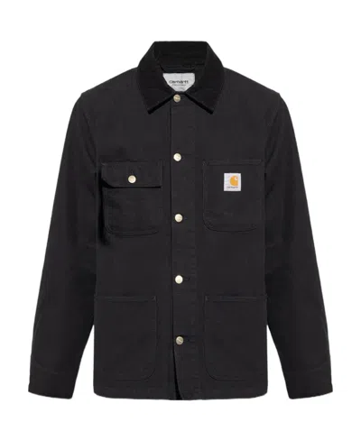 Carhartt Michigan Organic-cotton Jacket In Black