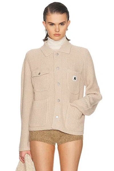 Carhartt Womens Michigan Cardigan In Gray