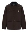 Carhartt Wip Michigan Winter Tobacco Jacket In Brown