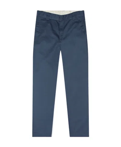 Carhartt Mid-rise Slim-cut Trousers In White