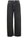 Carhartt Mid-rise Straight-leg Jeans In Black