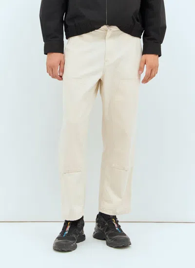 Carhartt Midland Double Knee Pants In Cream