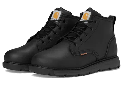 Carhartt Millbrook Waterproof 5 Steel Toe Wedge Work Boot In Black