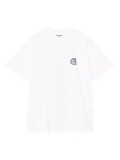 Carhartt Wip Short Sleeve Mind Andour T-shirt In White