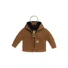 Carhartt Mini Active Jacket Keychain Hamilton Brown In Brown